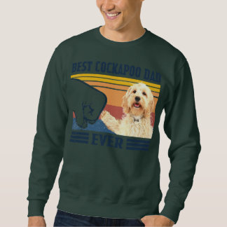 Sweatshirt Meilleur Cockapou Papa Jamais Drôle Amateur De Chi