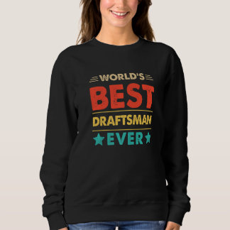 Sweatshirt Meilleur dessinateur de Retro World