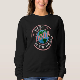 Sweatshirt Meilleur Doda Dans Le Monde Tante Juive