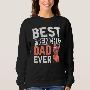 Sweatshirt Meilleur Français Papa Jamais Chien Parent Hommes