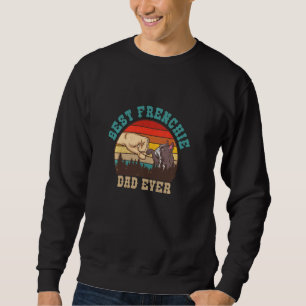 Sweatshirt Meilleur Français Papa Jamais Français Buldog
