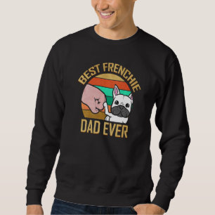 Sweatshirt Meilleur Français Papa Jamais Français Buldog