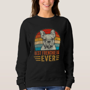 Sweatshirt Meilleur Français Papa Jamais Français Buldog Père