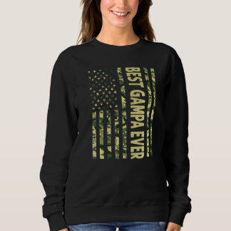 Sweatshirt Meilleur Gampa jamais nous Drapeau Américain Grand