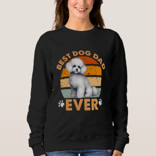 Sweatshirt Meilleur Maltais Poodle Papa Jamais Drôle Chiens P