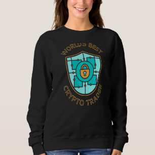 Sweatshirt Meilleur Négociant de Crypto Commerce de Cryptos