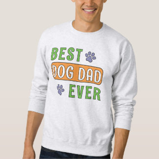 Sweatshirt Meilleur papa de chien ever