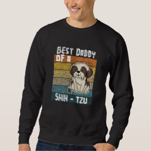 Sweatshirt Meilleur Papa D'Un Chih-Tzu