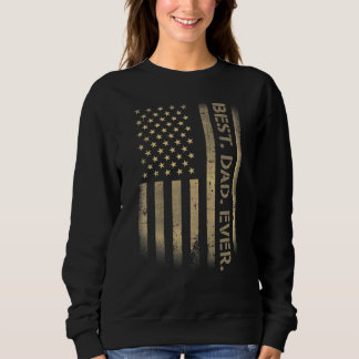 Sweatshirt Meilleur papa jamais Américain Usa Grunge Da père'