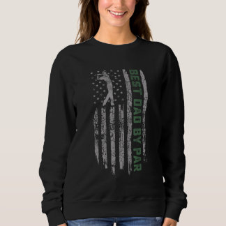Sweatshirt Meilleur papa par Par Daddy Golf Golfer Père