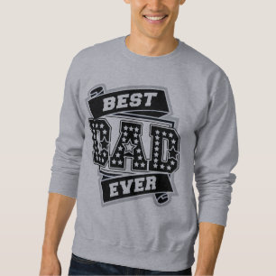 Sweatshirt Meilleur papa Tous les étoiles SuperPapa