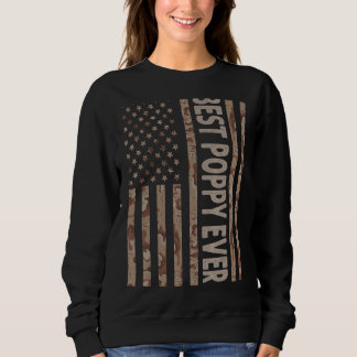 Sweatshirt Meilleur Poppy jamais nous Drapeau Américain Grand