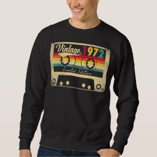 Sweatshirt Meilleur vintage De 1972 50e Anniversaire