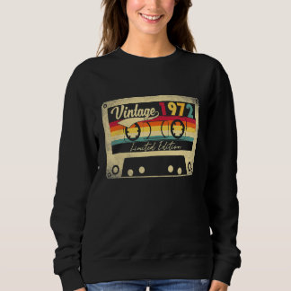 Sweatshirt Meilleur vintage De 1972 50e Anniversaire