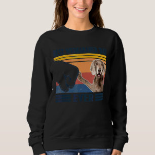 Sweatshirt Meilleur Weimaraner papa jamais chien Fête des pèr