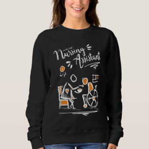 Sweatshirt Meilleure assistante en soins infirmiers du monde,