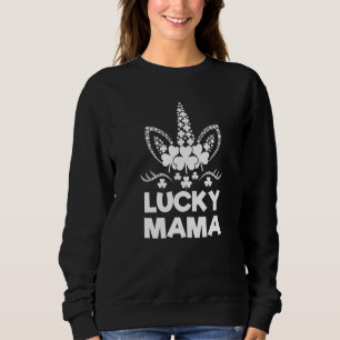 Sweatshirt Meilleure Maman Jamais Lucky Mama St Patrick S Day