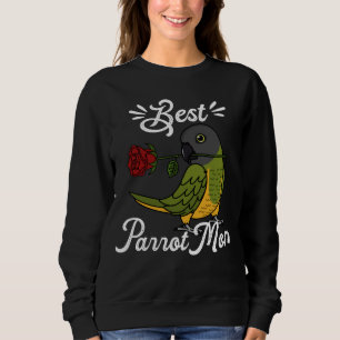 Sweatshirt Meilleure maman perroquet du Sénégal