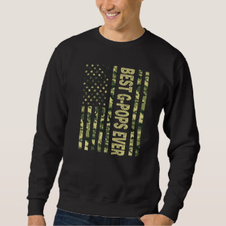 Sweatshirt Meilleurs G Pops jamais nous Drapeau Américain Gra