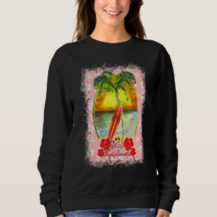 Sweatshirt Mele Kalikimaka Hawaiian Christmas Surf Surfing