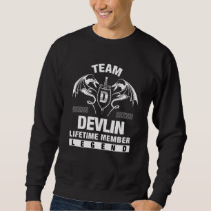 Sweatshirt Membre à vie de l'équipe Devlin