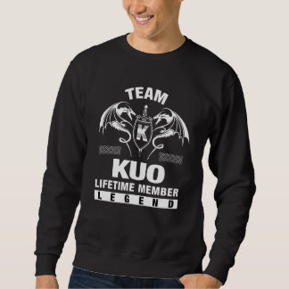 Sweatshirt Membre à vie de l'équipe Kuo  