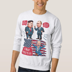 Sweatshirt Mème politique drôle