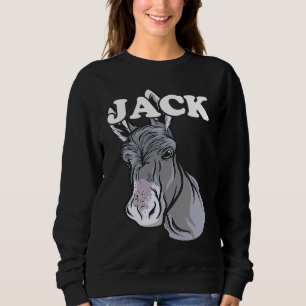 Sweatshirt Mèmes de citations d'âne drôle  Âne de jeu de mots