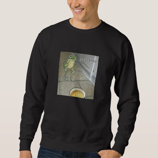 Sweatshirt Mèmes glacés (Devant)