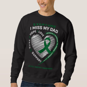Sweatshirt Mémoire d'amour Je manque mon père Chercheur de ma