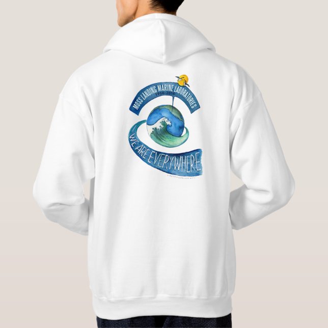 Sweatshirt (Men's): Basic Hooded, Everywhere (Back)
