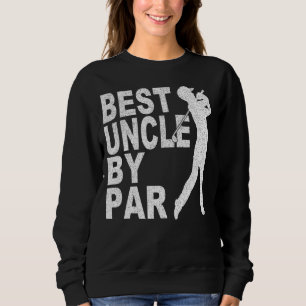 Sweatshirt Mens Best Uncle By Par Par Disc Golf Pour Hommes P