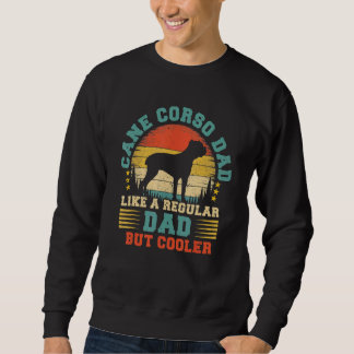 Sweatshirt Mens Cane Corso Papa Vintage Cane Corso Dog Père
