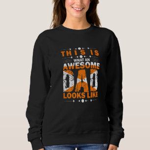Sweatshirt Mens C'Est Ce Qu'Un Père Impressionnant Ressemble