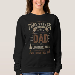 Sweatshirt Mens Citations Lumberjack Outfit Party Favoriser H