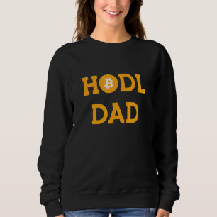 Sweatshirt Mens Crypto Papa Trader Ethereum Bitcoin Papa Hodl