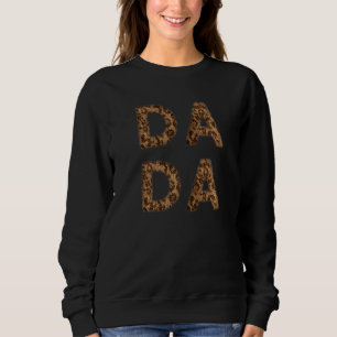 Sweatshirt Mens Da Da Fête des pères Cheetah Fier Nouveau Pap