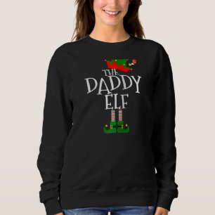 Sweatshirt Mens Easy Le Costume Elf Daddy Correspondant Gr Fa