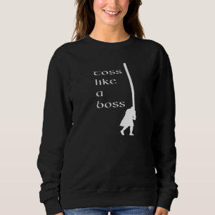 Sweatshirt Mens Highland Games Caber Toss comme un patron Pre