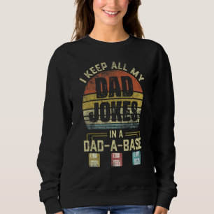 Sweatshirt Mens Je Garde Tous Mon Père Plaisanter Dans Un Pap