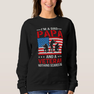 Sweatshirt Mens Je suis Papa Papa Papa Papa Et Vétérinaire Pa