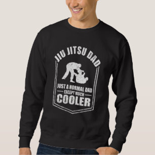 Sweatshirt Mens Jiu Jitsu Juste Un Père Normal Sauf Glacière