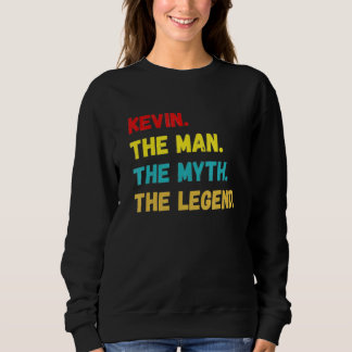 Sweatshirt Mens Kevin L'Homme Le Mythe La Légende