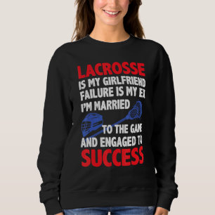 Sweatshirt Mens Lacrosse Merch - Joli Joueur de crosse