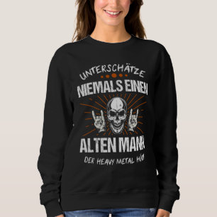 Sweatshirt Mens Lourds Métal Mort Chip Fork Crâne