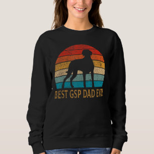 Sweatshirt Mens Meilleur Gsp Papa Jamais Allemand Pointeur Ra