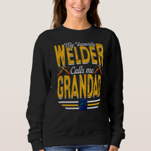 Sweatshirt Mens Mon Soudeur Favorite M'Appelle Grand Soudage