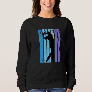 Sweatshirt Mens Motivational Retro Golf Golf Vintage Golfe
