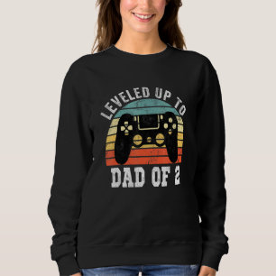 Sweatshirt Mens Papa A De Nouveau Élevé Jusqu'À Papa De 2 Gam
