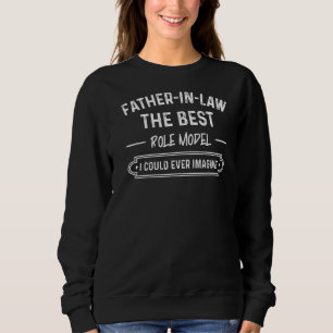 Sweatshirt Mens Père En Droit Le Meilleur Rôle Modèle Famille